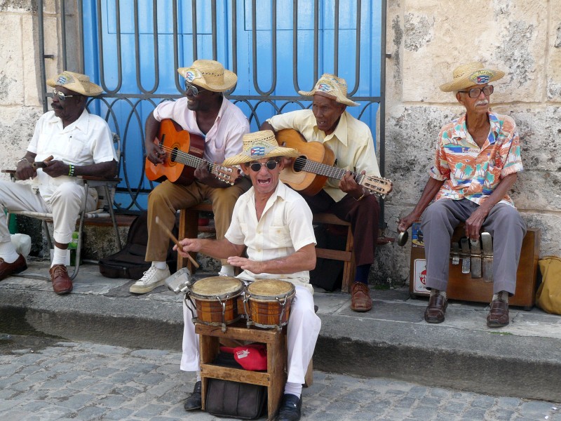 Straatmuzikanten Havana, Cuba