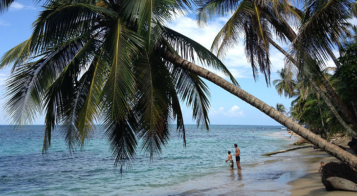 Strand van in Puerto Viejo de Talamanca