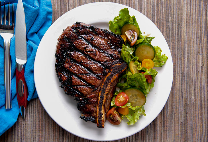 Steak eten in de Verenigde Staten