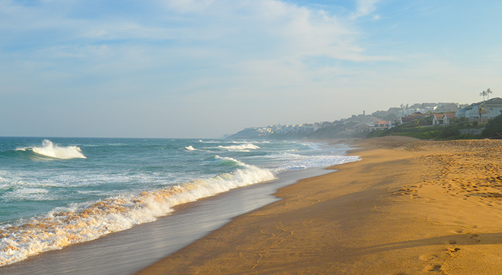 Strand van Durban