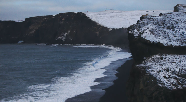 Vik zwart strand IJsland