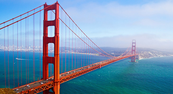 De mooiste stad ter wereld San Francisco