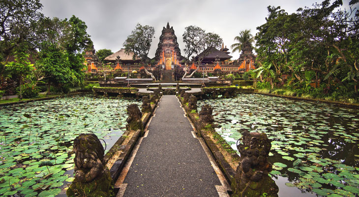 Saraswati tempel Indonesië