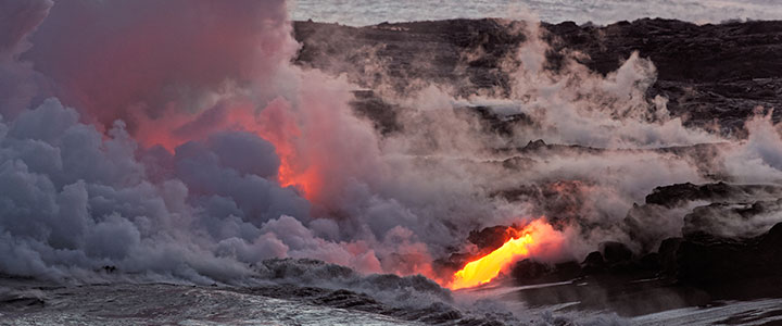 Lava bij Hilo Lava bij Hilo