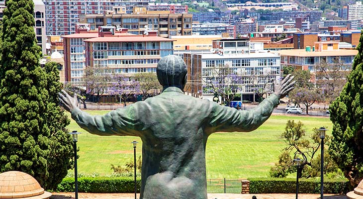 Nelson Mandela Monument in Pretoria