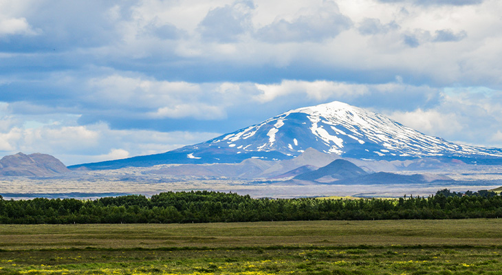 Hekla vulkaan IJsland