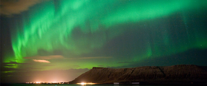Het Noorderlicht in IJsland