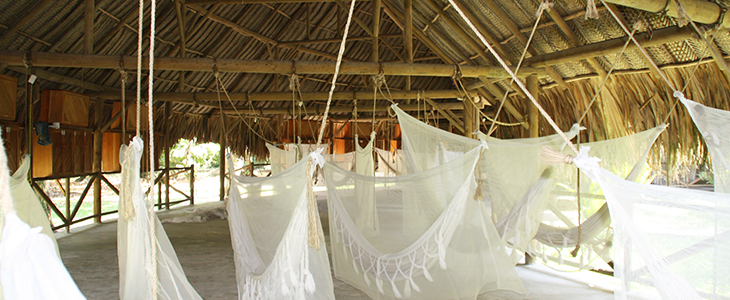 Hangmatten in Suriname en Colombia