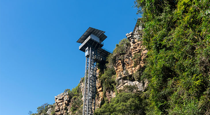 Graskop Gorge Lift bij Graskop