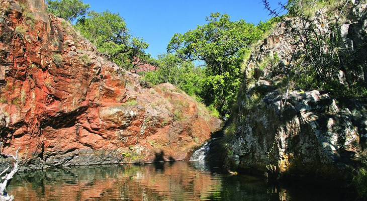Mashovhela Rock Pool, Zuid-Afrika