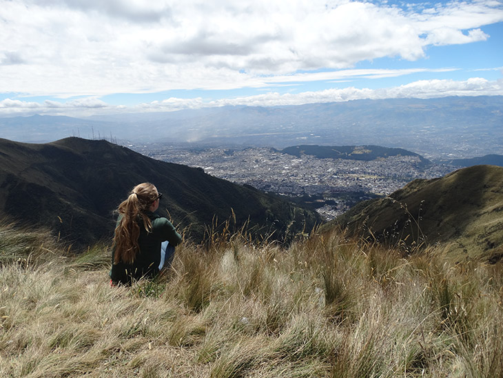 Pichincha berg, Ecuador