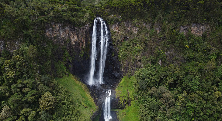 Karuru Falls in Aberdare National Park