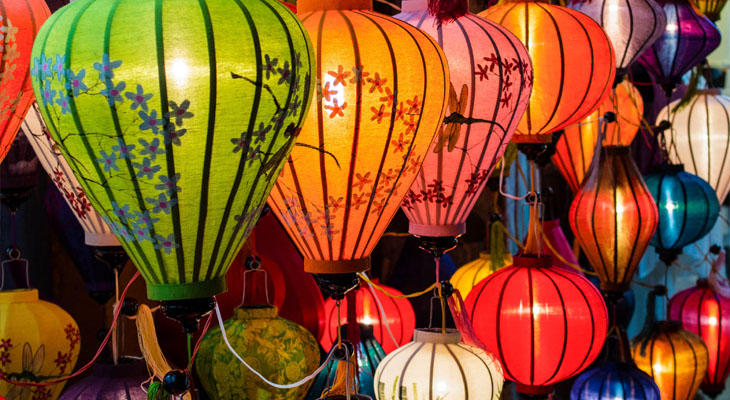 Traditionele lampen Hoi An