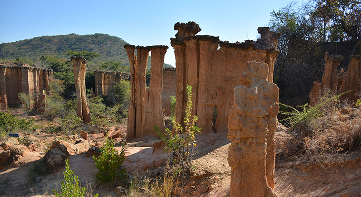 Isimila archeologische site in Iringa Tanzania