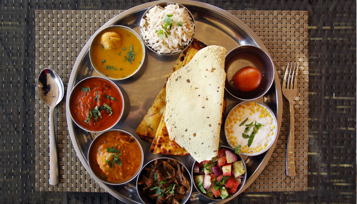 thali gerecht in india