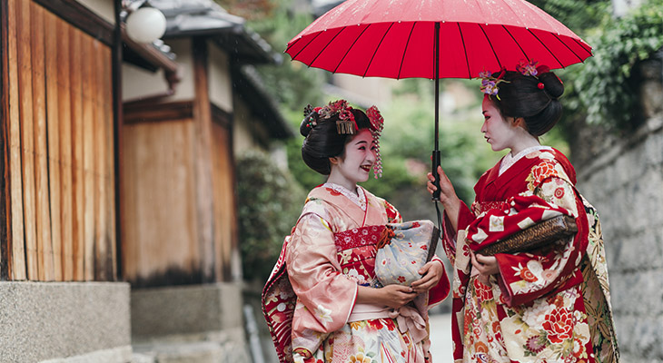 Kyoto geisha's