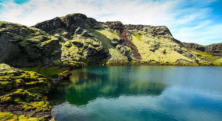Vulkanisch meer IJsland