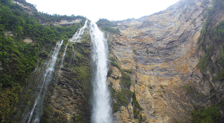 Gocta waterval in Peru