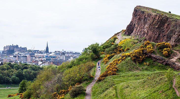 De mooiste stad ter wereld Edinburgh