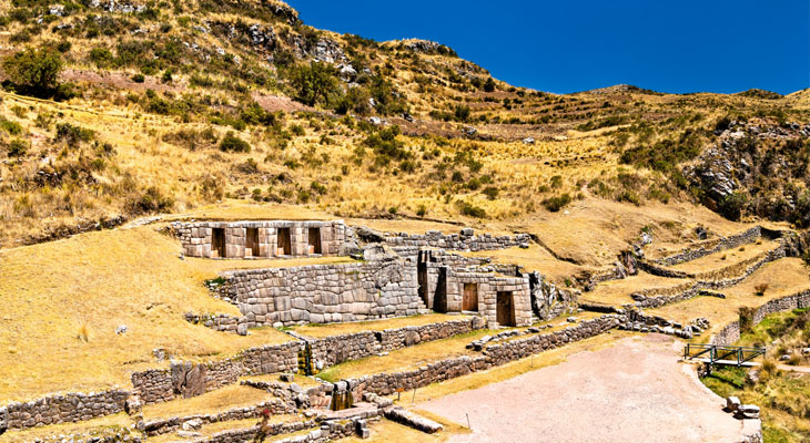 Tambomachay Inca ruïne Cusco