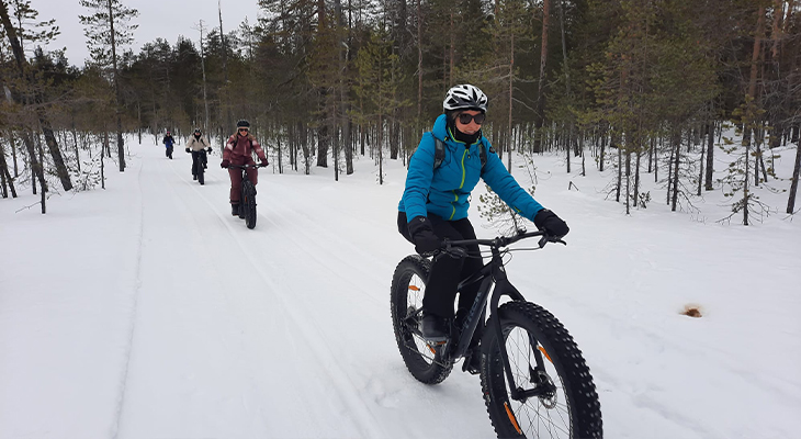 Fatbiken Finland