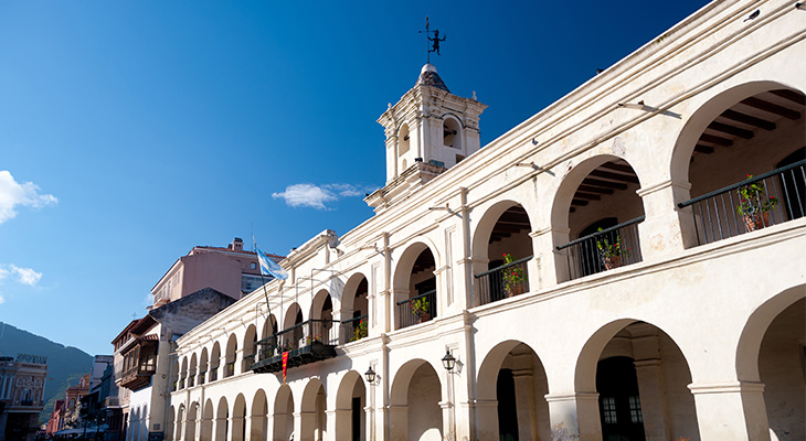 White building Salta