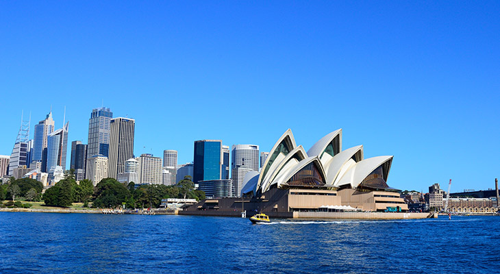 De mooiste stad ter wereld Sydney