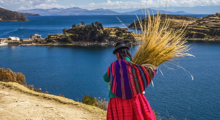 Titicacameer Bolivia