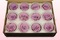 12 Geconserveerde Rozenkoppen, Lavendel pastel, Maat M