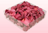 Confezione da 2 litri con petali di rosa liofilizzati di colore vinaccia