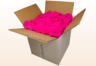 Confezione da 8 litri con petali di rosa stabilizzata di colore fuchsia. 