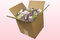 8 Litre Box With Cheap Mixed Hydrangea Petals