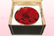 1 konservierte Rose, Dunkelrot, Größe XXL