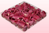 1 Liter Verpackung mit gefriergetrockneten Rosenblättern in der Farbe Pink