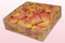 2 litre box with pink & peach coloured freeze dried rose petals