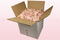 8 Litre Box Elegant Pink Freeze Dried Rose Petals