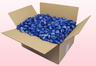 24 Liter Karton mit gefriergetrockneten Rosenblättern in der Farbe Blau